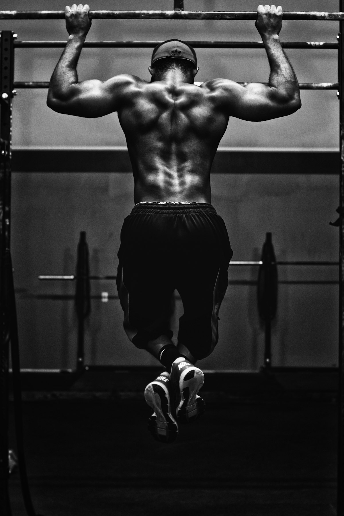 Atleta executando treino